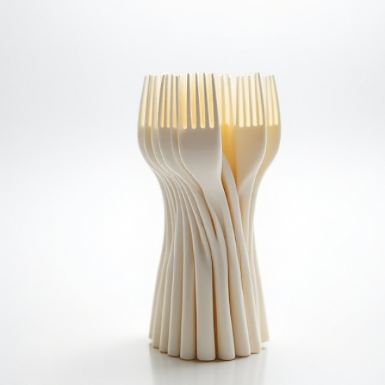 Heavy Duty Disposable Plastic Forks Pack
