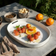 Heavy-Weight Melamine Oval Serving Tray