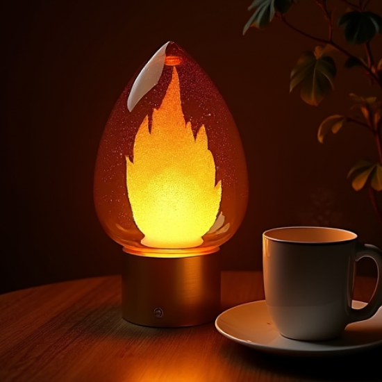 Decorative Flame Effect LED Lamp