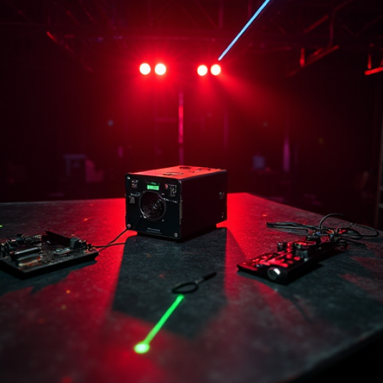 Multi-Pattern RG Stage Laser Light Projector
