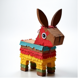 Empty Donkey Fiesta Piñata Box