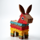 Empty Donkey Fiesta Piñata Box
