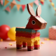 Empty Donkey Fiesta Piñata Box