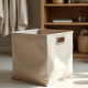 Linen Covered Multipurpose Storage Box