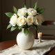 Cream Gardenia Table Flower Accent