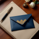 Golden Leaf Celebration Envelope Set