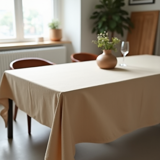 Premium Washable Polyester Tablecloth Cover