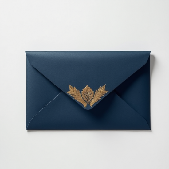 Golden Leaf Celebration Envelope Set