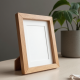Natural Oak Finish Photo Display Frame