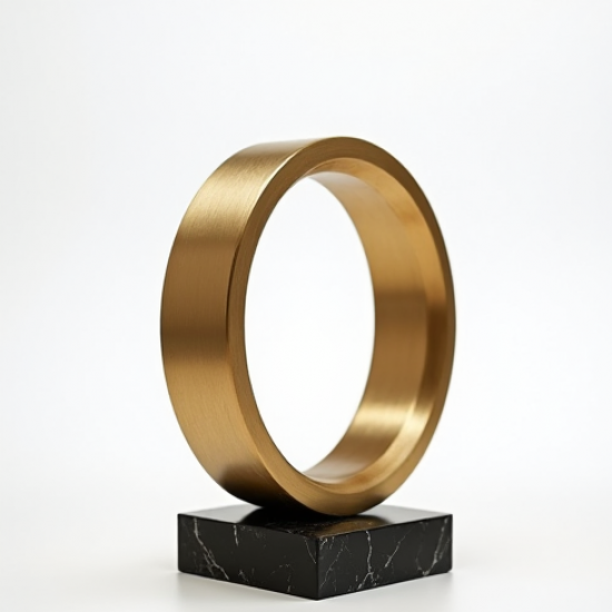 Contemporary Ring Form Art Decor