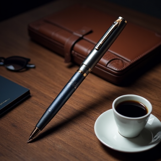 Sleek Metal Executive Fountain Pen
