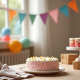 Colorful Paper Pennant Bunting Flag