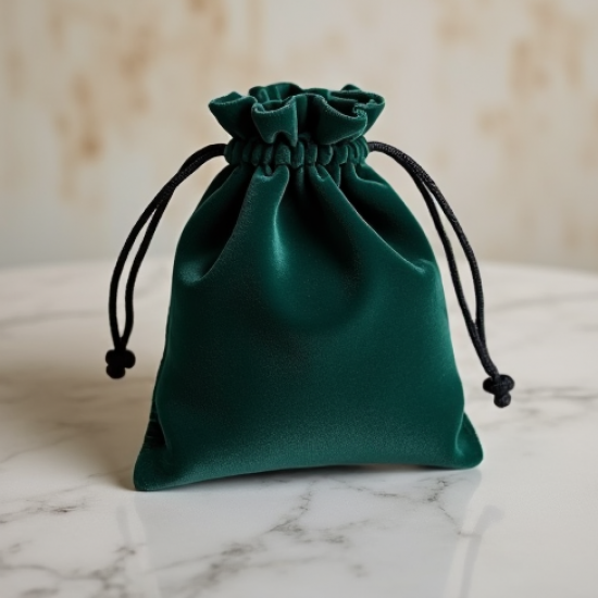 Velvet Jewelry Drawstring Pouch