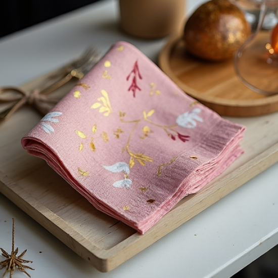 Disposable Printed Cocktail Napkins
