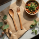 Compostable Wooden Cutlery Spoons Forks
