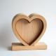 Wooden Hearts Puzzle Guest Book Alternative