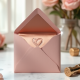 Embossed Heart Theme Gift Envelope