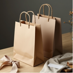Handmade Paper Gift Bag Set