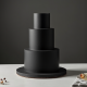 Three-Tier Cardboard Cake Display Stand