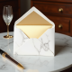 Luxury Marble Pattern Gift Envelope