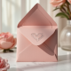 Embossed Heart Theme Gift Envelope