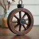 Rustic Wagon Wheel Mini Ornament