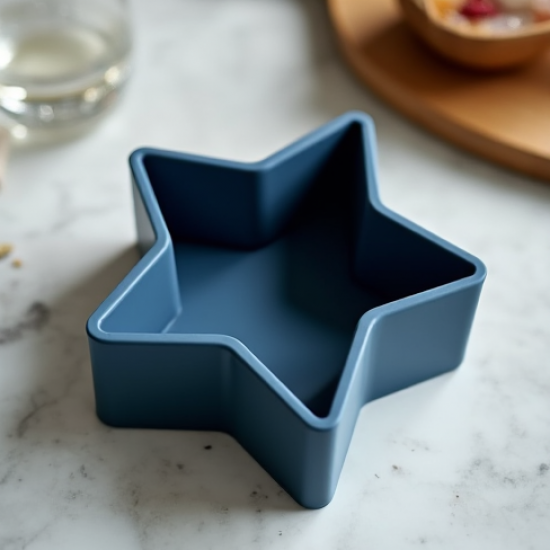 Silicone Party Star-Shaped Ice Cube Tray