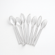 Mini Transparent Plastic Dessert Spoons