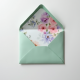 Pastel Floral Message Envelope Set