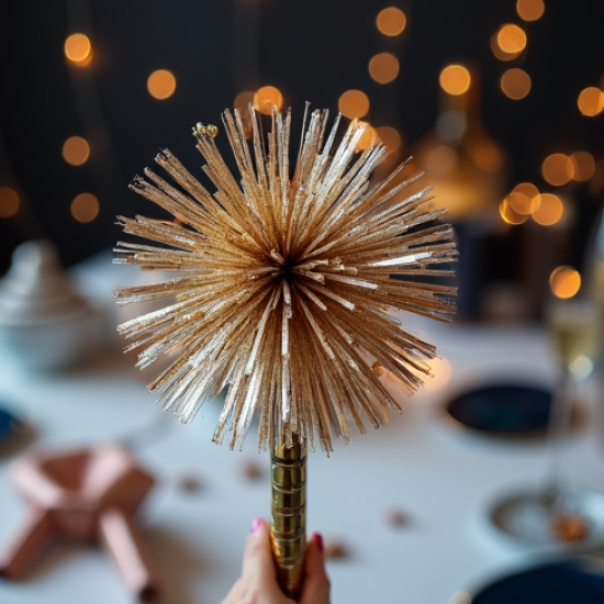 Metallic Fringe Party Noise Makers