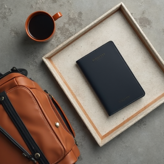 Leather Passport Holder Wallet