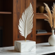 Ceramic Feather Decorative Showcase Piece