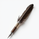 Classic Feather Calligraphy Pen