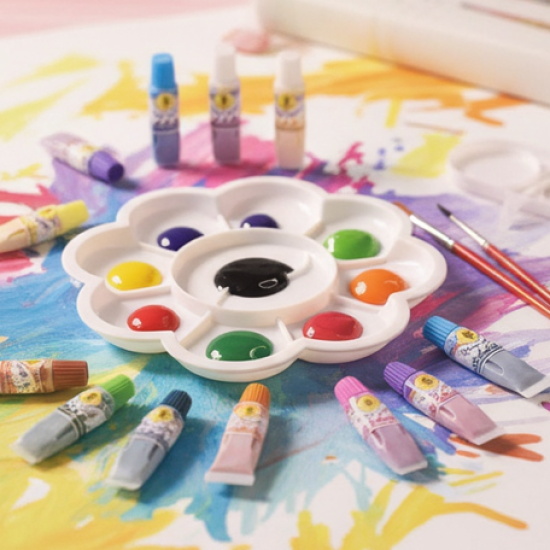 15 In 1 Water Colour Kit for Kids B-day Return Gift (1 Set)