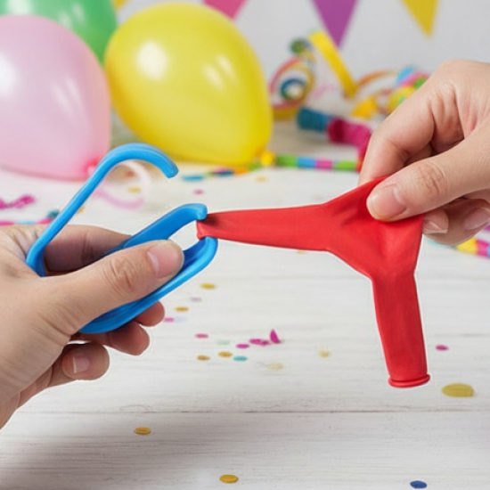 Balloon Tying Tool – Fast Knotting for Party Decorations