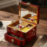 Dancer Ballerina Piano Music Box Hand Crank Music Plastic Box Gift  (1 Pc)