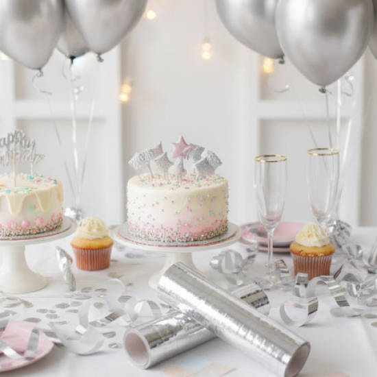 Decoration Balloon Ribbon, Smooth Ribbon for Party Decoration (36 Pcs Set)