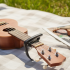 Guitar Capo with Pickup Stand, Soft for Acoustic and Electric Guitar Ukulele Mandolin Banjo Guitar Accessories