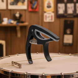 Guitar Capo with Pickup Stand, Soft for Acoustic and Electric Guitar Ukulele Mandolin Banjo Guitar Accessories
