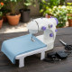 Home Tailoring Sewing Machine With Extension Table Set, Foot Pedal, Adapter Mini Electric Silai Machine, Portable Stitching Machine/Tailoring Machine