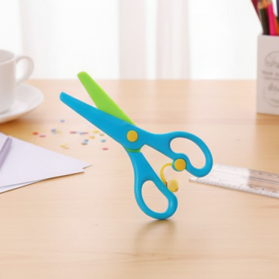 Kids Handmade Plastic Safety Scissors Safety Scissors