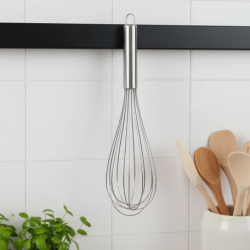 Large Stainless Steel Balloon Whisk  Heavy-Duty Kitchen Tool (30cm / 1 Pc)