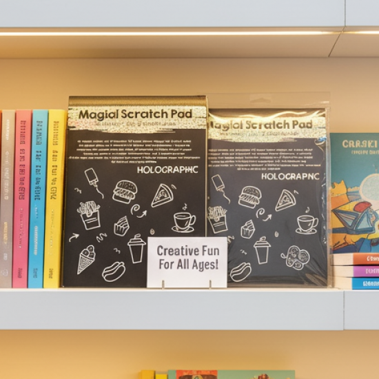 Magical Scratch Art Book For Gifts Girls & Boys (40 Sheet)