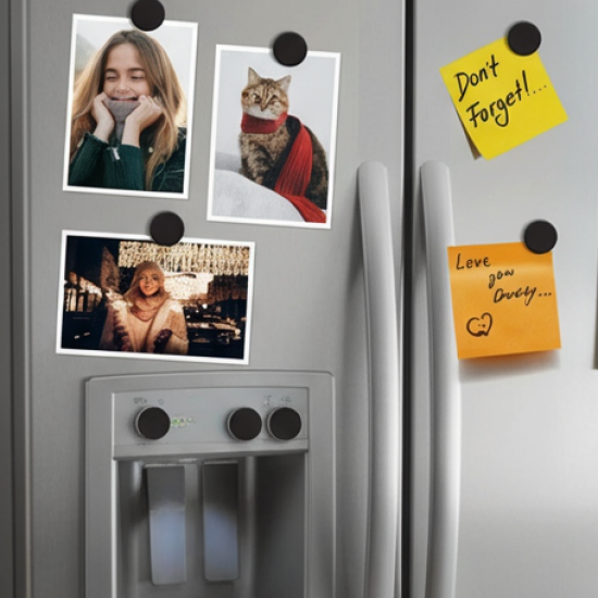 Magnets with Adhesive Backing Magnetic Tape Magnet Strips (18 Pcs Set)