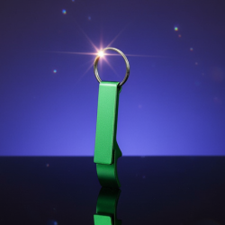 Metal Bottle Opener Keychain (1 Pc)
