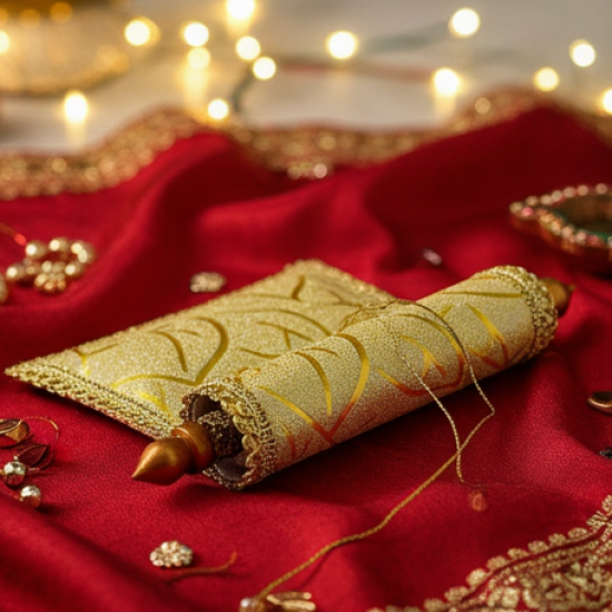 Money Gift Envelopes Lifafa - Multi Color Pack of 5 Premium Designer Envelopes, Colorful Writing Message Scroll, Sandesha Card, Style Shagun Envelope Sagan Gift Envelopes for Weddings, Birthdays, Baby Shower, Anniversary