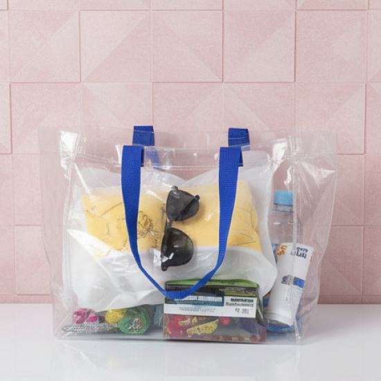 Multifunction Transparent Bag With Handle Bag (45×30×14 CM / 1 pc)