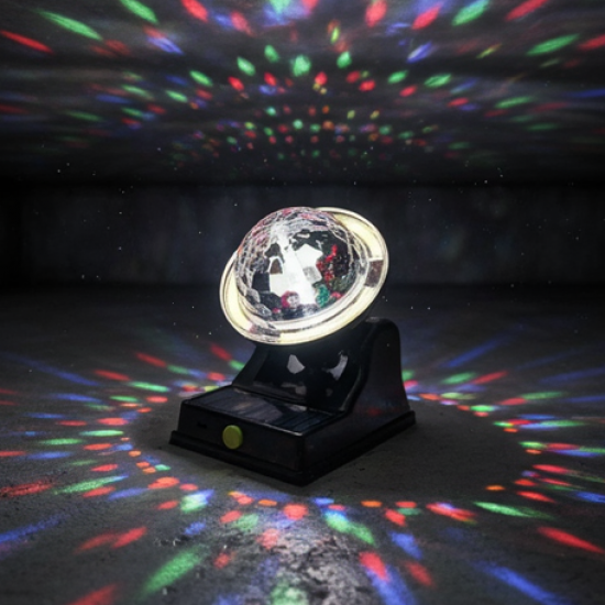 Multifunctional Solar 2 Modes Light Party Disco Light (1 Pc)