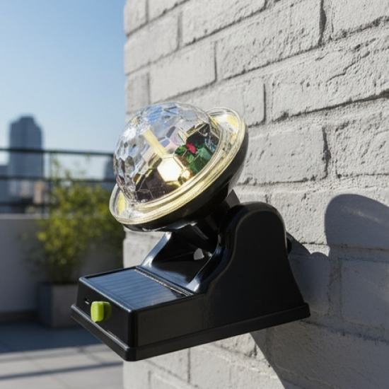 Multifunctional Solar 2 Modes Light Party Disco Light (1 Pc)