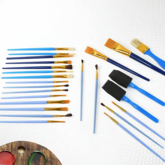 Paint Brushes Set, Artist Paintbrushes (24 Pcs Set)